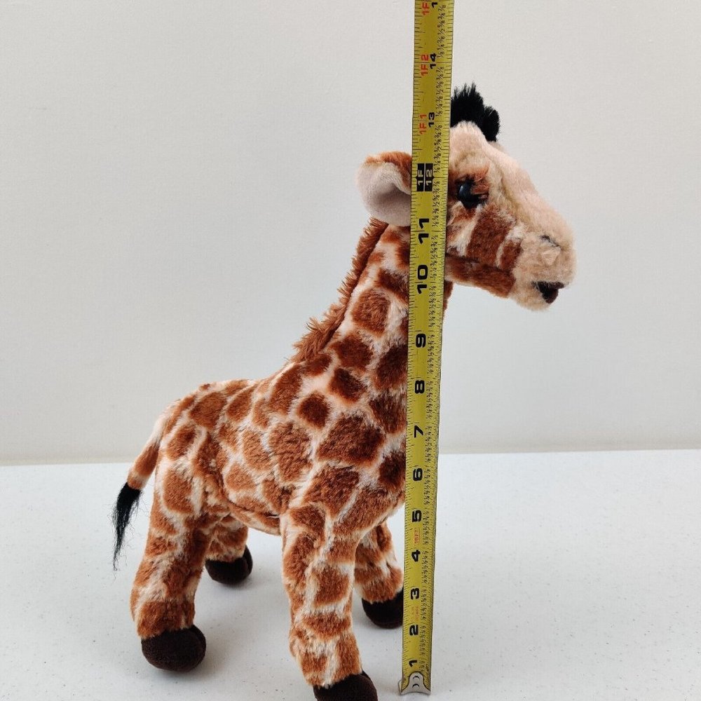 Aurora Giraffe Stuffed Animal Plush Toy 12" Standing Collectible - Picture 8 of 10